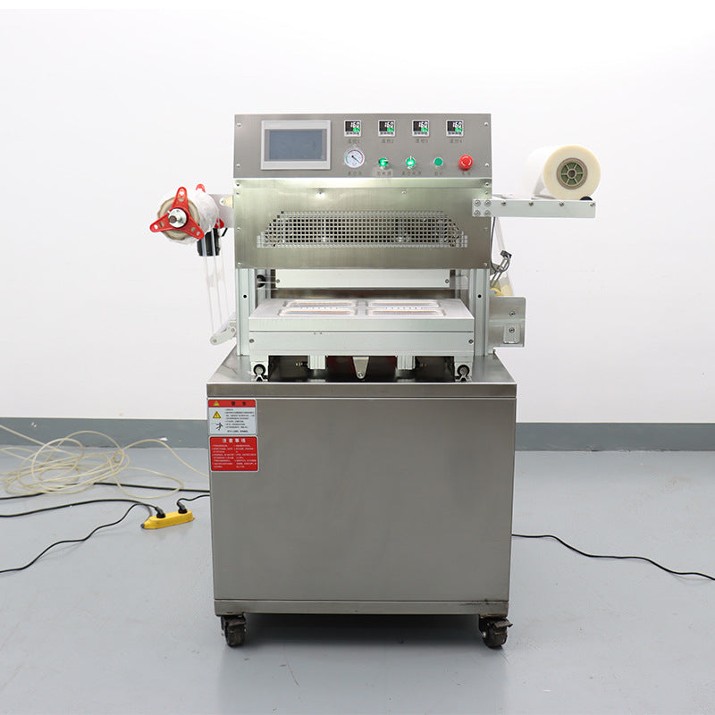 MAP Tray Sealer for Meat & Fresh Food | 99.5% Vacuum Nitrogen Flush | HRFH-410 & HRFH-260