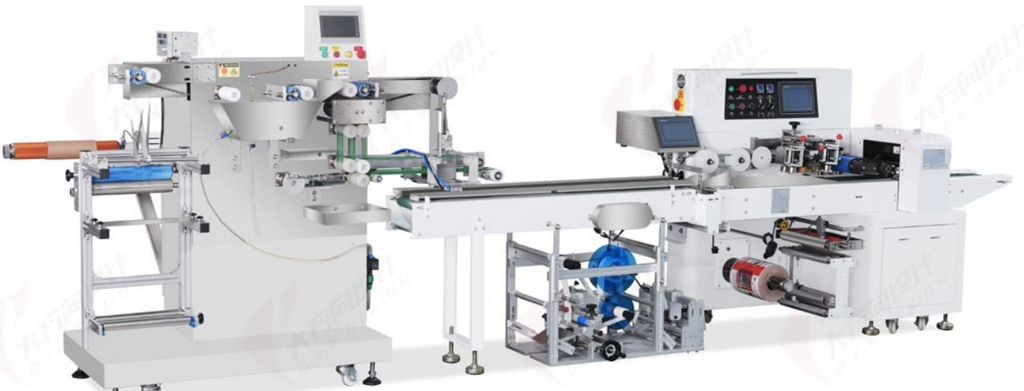 3-Servo Wet Wipes Pillow Packaging Machine – KCH-350X