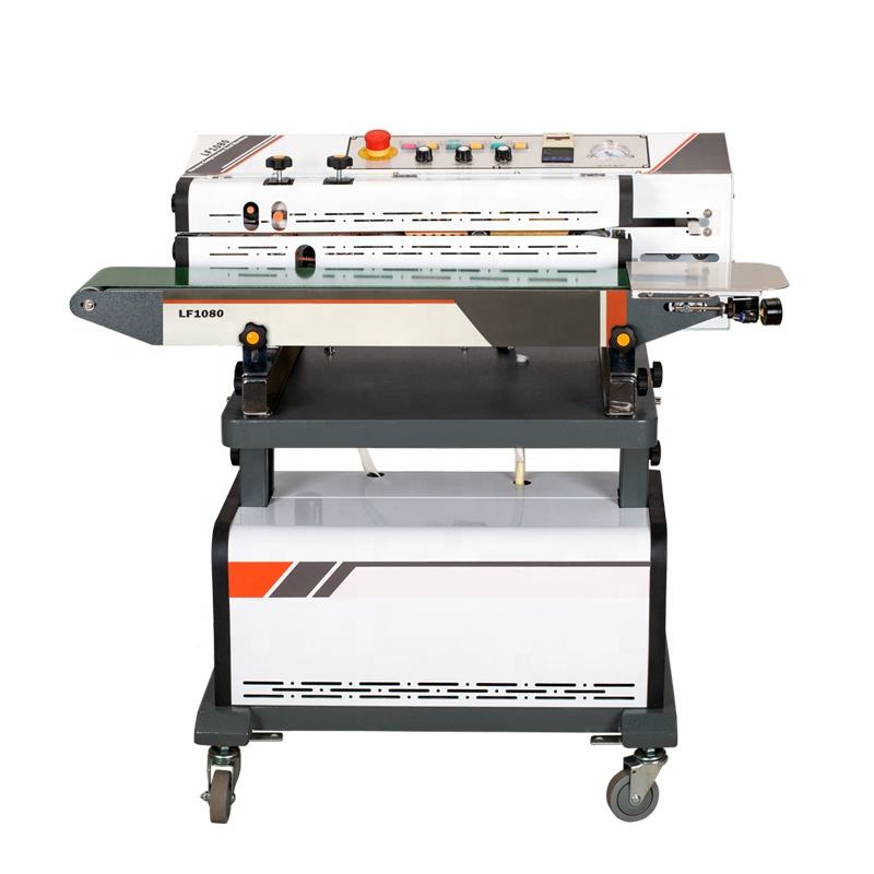 LF-1080 Multifunctional Continuous Bag Sealer (Vacuum / Nitrogen Flush / Vacuum+Nitrogen + Ink Printing)