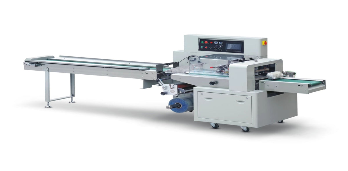 Three-Servo Gas Flush Pillow Packaging Machine for Vegetables & Seeds