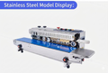 FR770 Continuous Band Sealer | Industrial 600W Horizontal & Vertical | Pure Copper Heating | 24/7 Non-Stop | OEM & Export Ready
