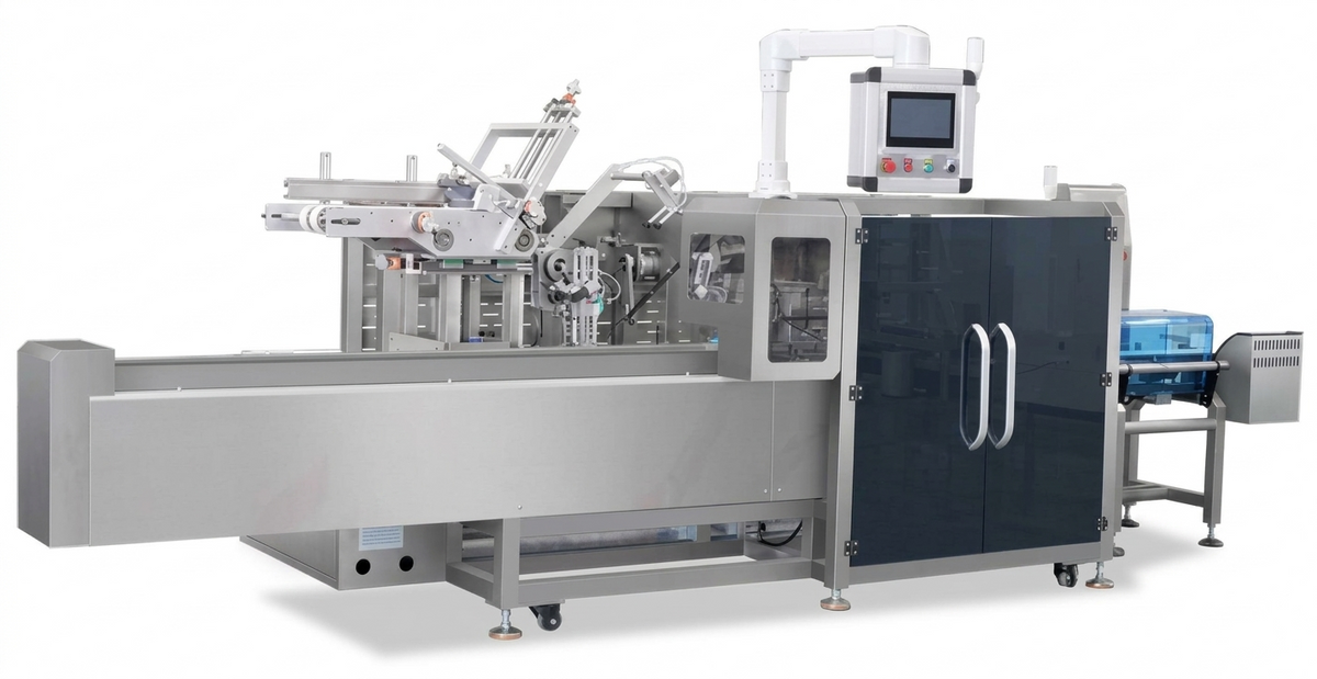 HY-260 Full Servo Cartoning Machine – 60 pcs/min, Gift Box
