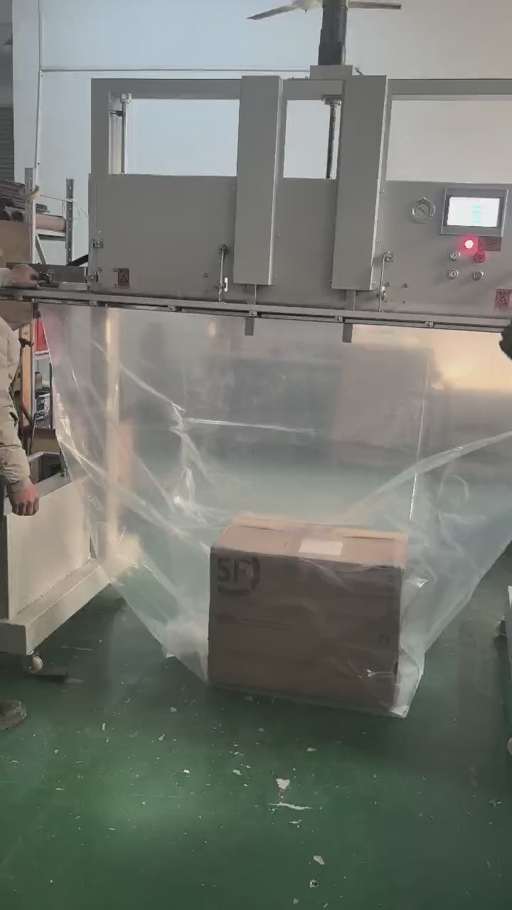 Gantry Frame Industrial Vacuum Sealer | Walk-Through Design | Heavy & Oversized Product Packaging | Production Line Ready