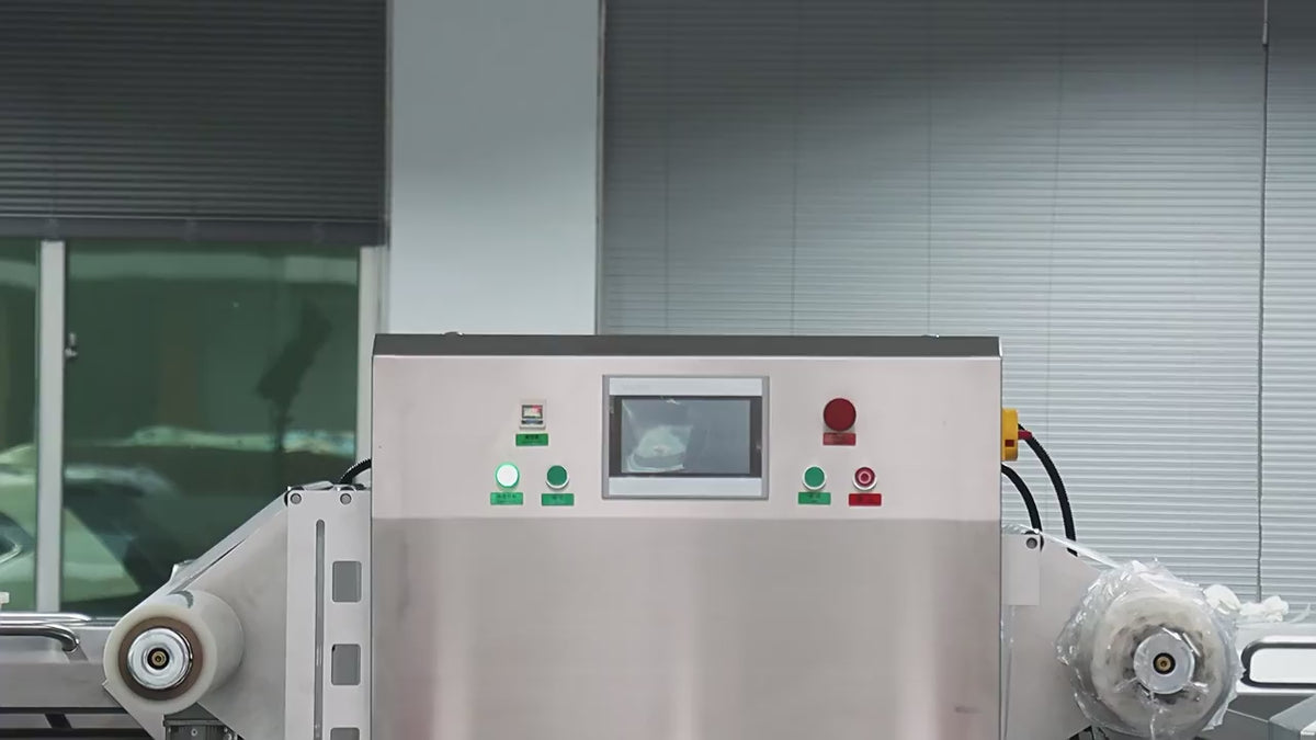 3D Skin Vacuum Packaging Machine | Rotary Dual Worktable | Industrial Vacuum Sealer for Meat, Seafood & Cold Storage