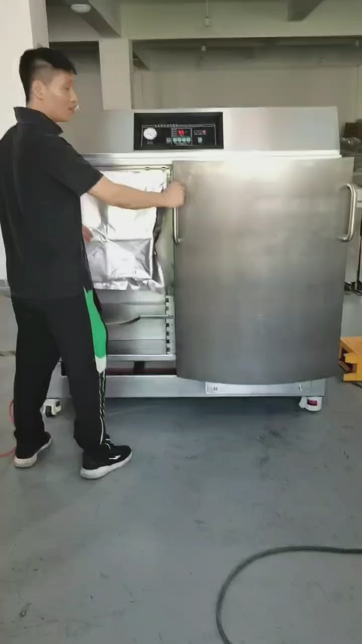 Vertical Double Chamber Vacuum Sealer Machine – Heavy Duty Large Bag & Barrel Vacuum Packaging