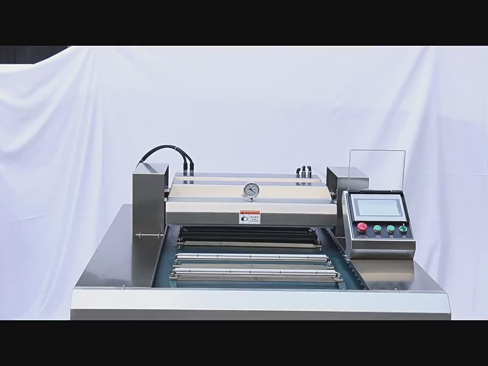 Continuous Rotary Vacuum Sealer Machine | Multi-Bag High-Speed Food Packaging