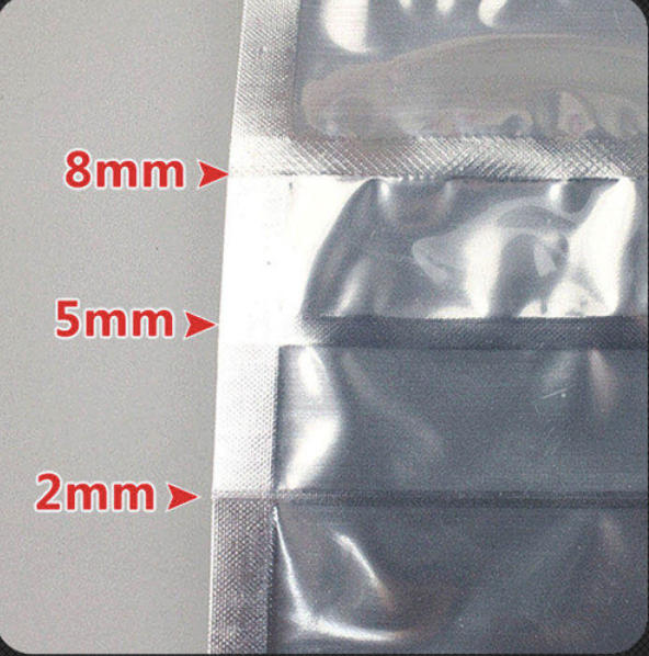 Impulse Hand Press Bag Sealer | Metal Body | 8-Level Temp | 100–500mm | Plastic/Foil/Kraft | OEM Factory Direct